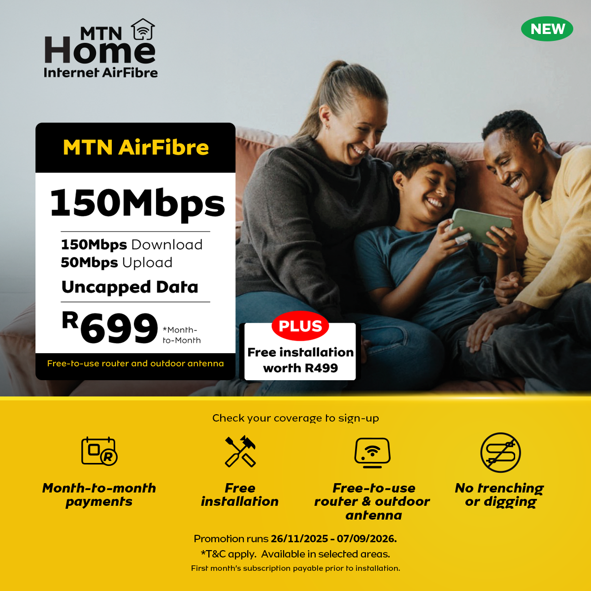 MTN South Africa Facebook ad