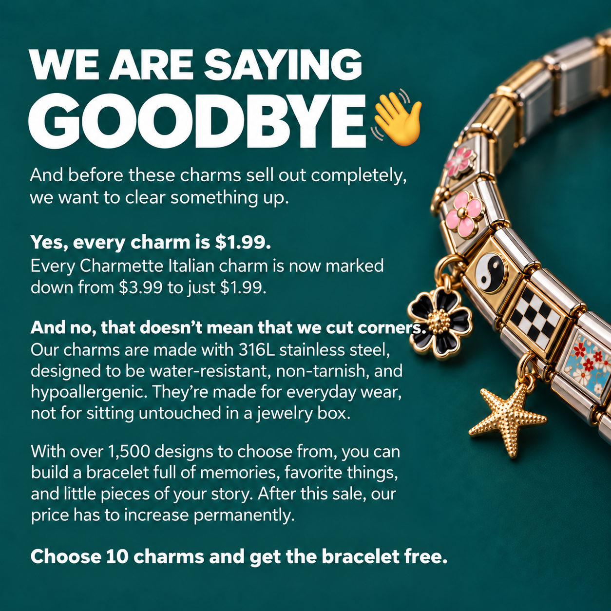 Charmette Facebook ad