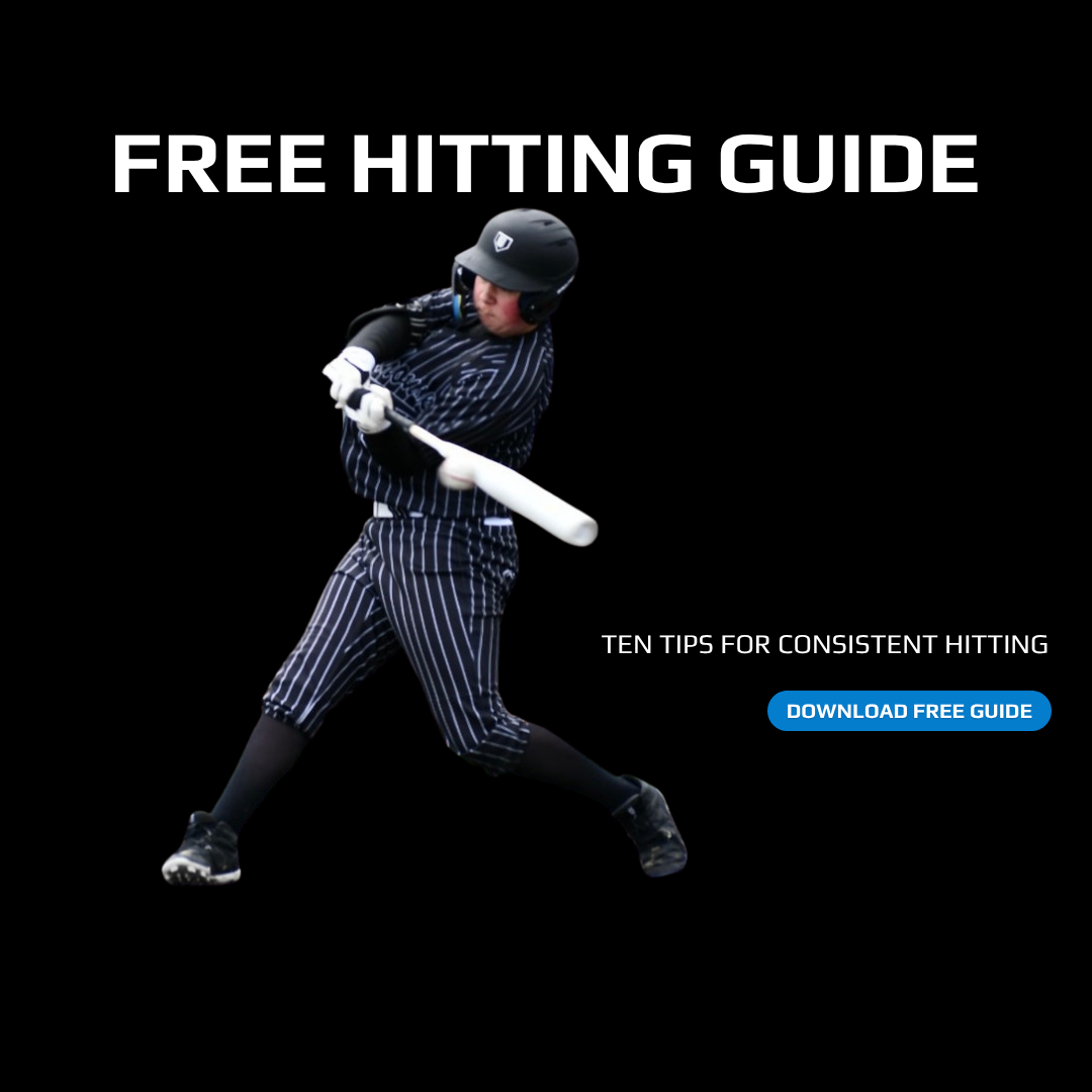 Wheelhouse Baseball Clinic Facebook ad: Free Baseball Hitting Guide