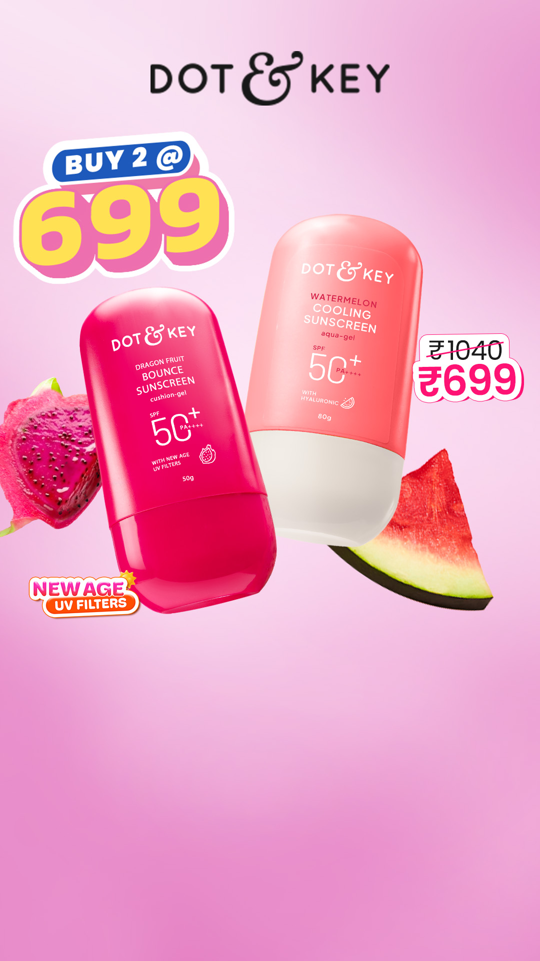 Dot & Key Facebook ad