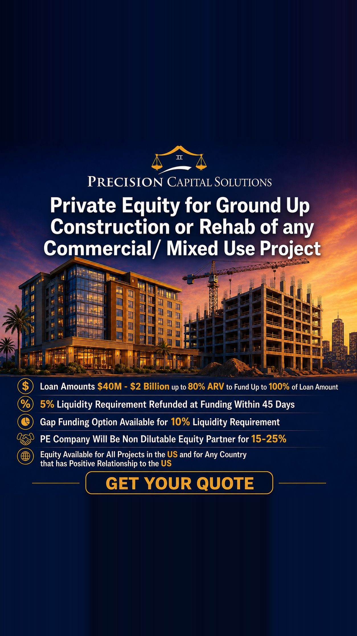 Precision Capital Solutions Facebook ad