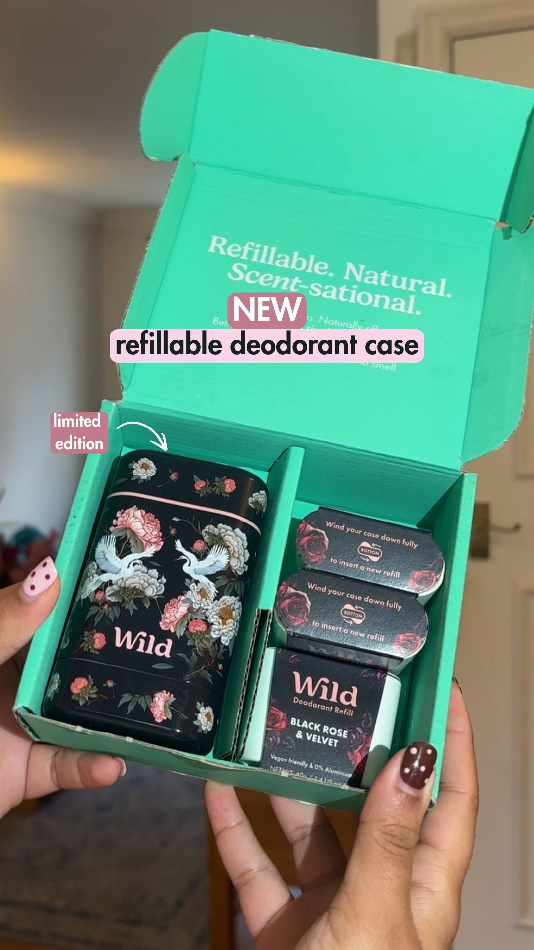 Wild Facebook ad: Elevate your everyday with Midnight Bloom