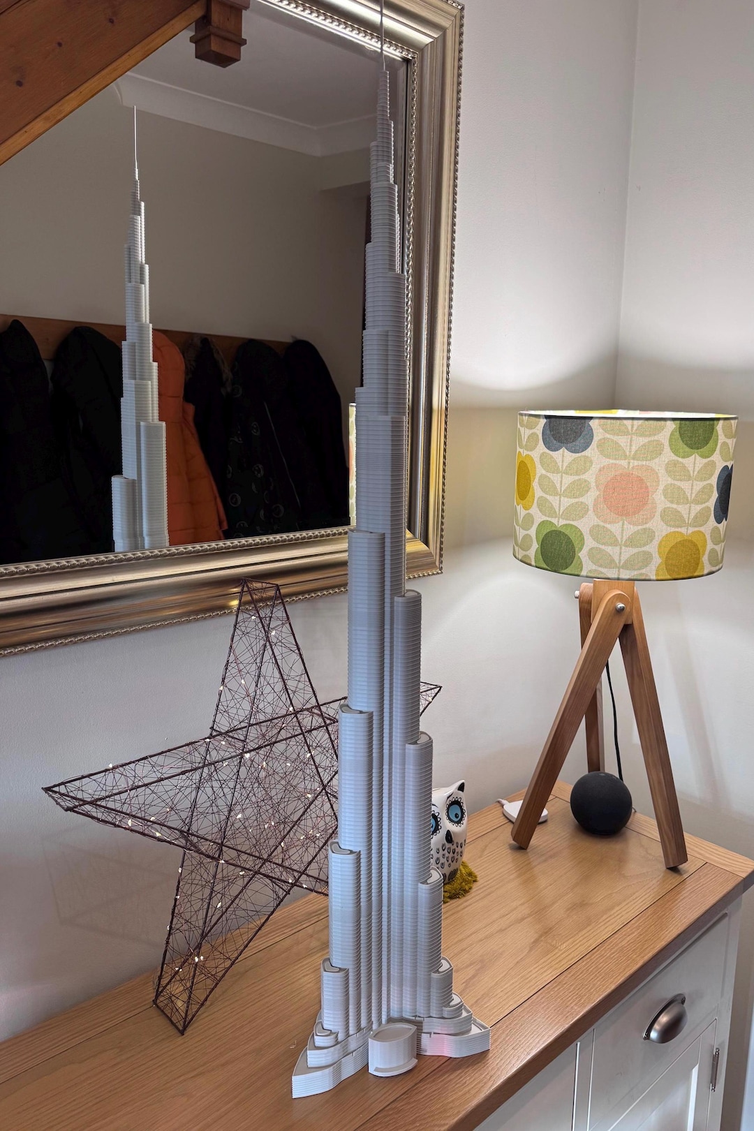 Drakey 3D Prints Facebook ad: Burj Khalifa, 3D Printed Skyscraper Model - Etsy UK