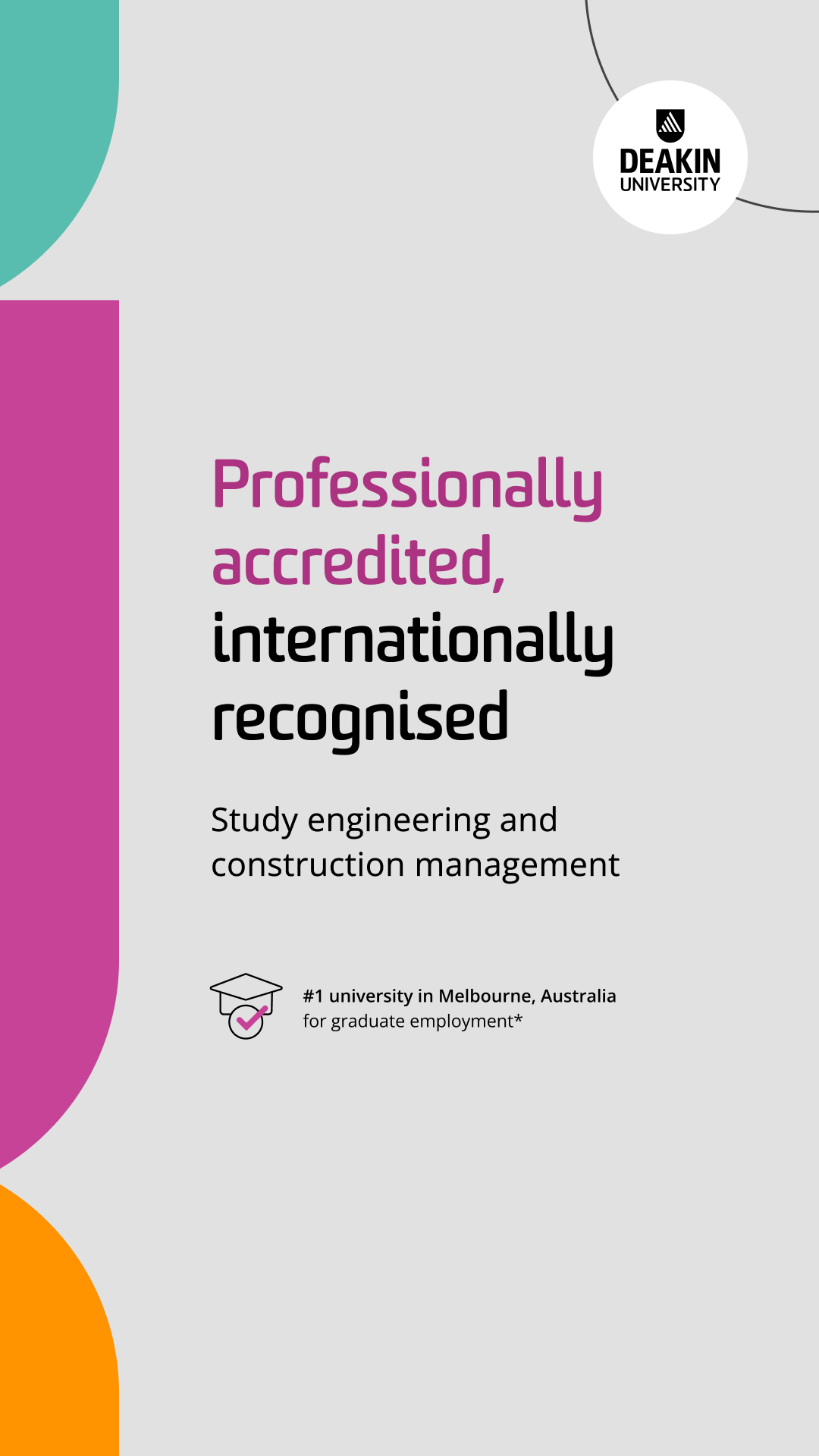 Deakin University - Science and Technology Facebook ad