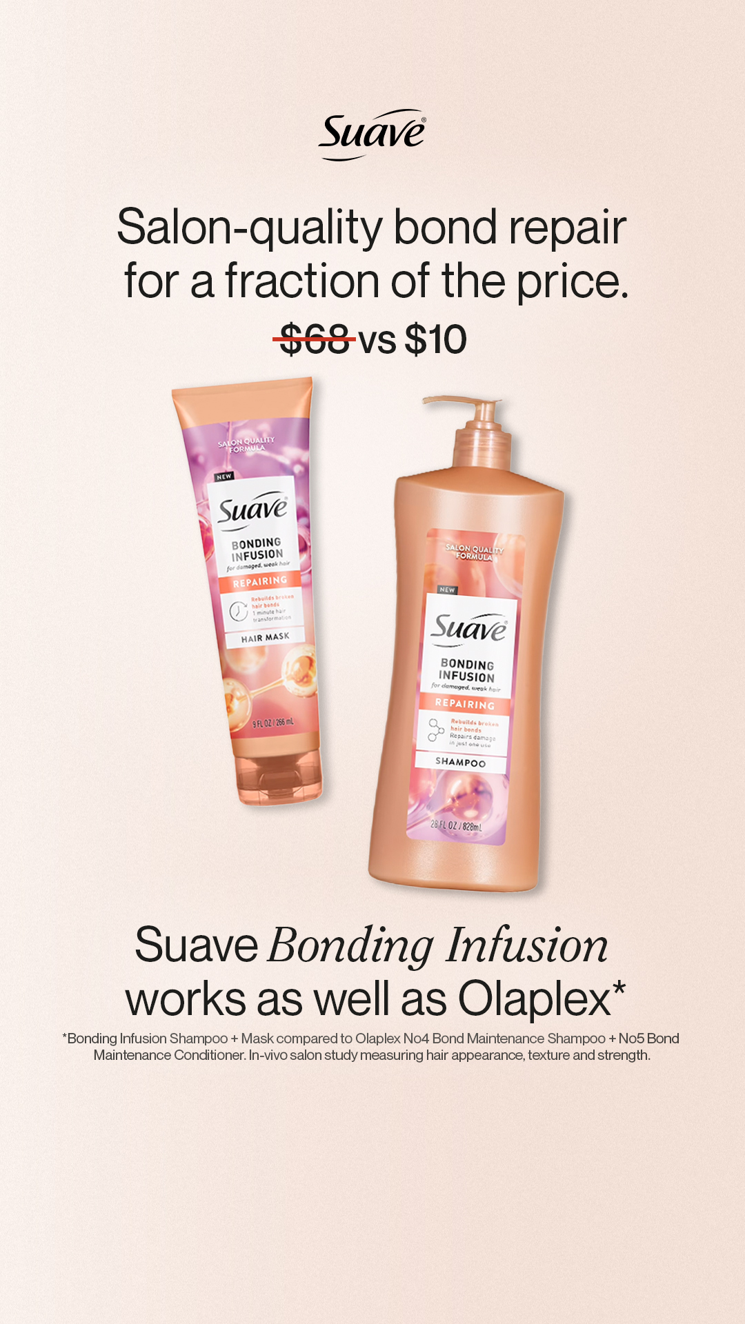 Suave Facebook ad