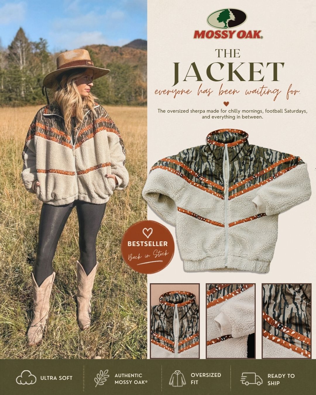 VF Clothing Co. Facebook ad: Your New Favorite Jacket