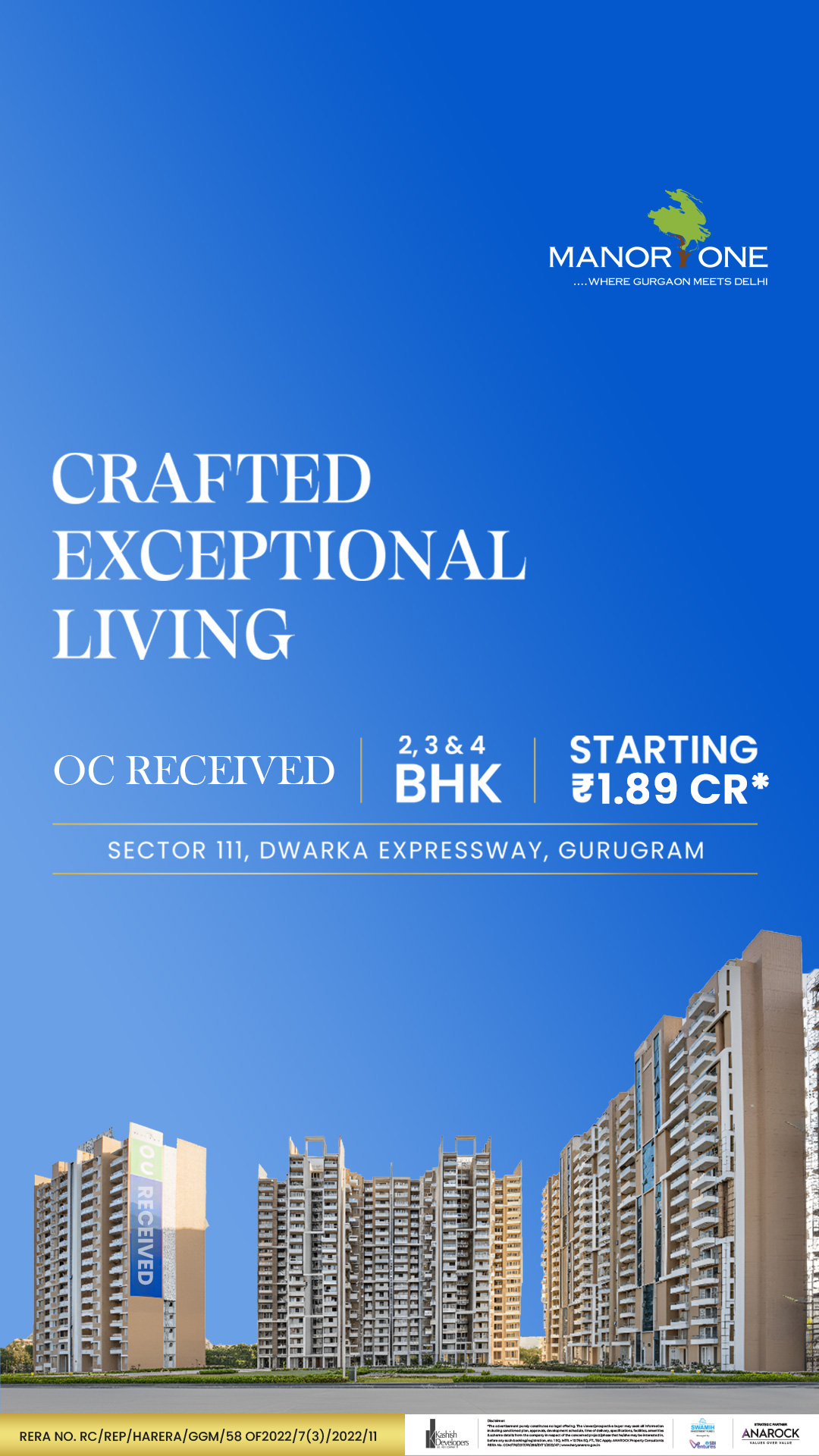 Manor One Facebook ad from Dec 9, 2025