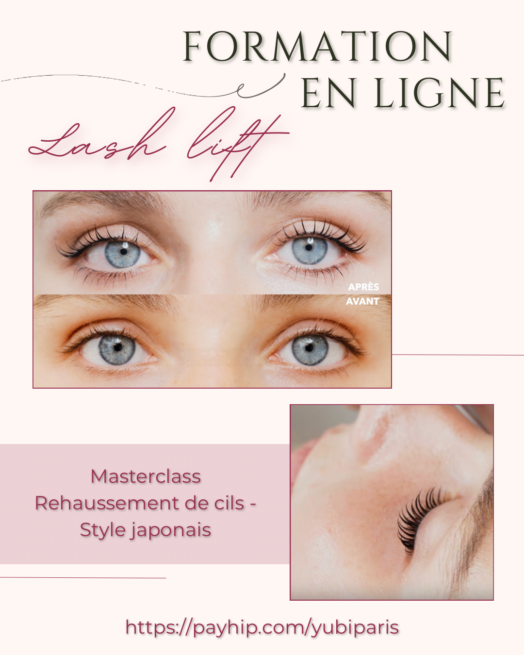 Yu-bi Salon de beauté Facebook ad