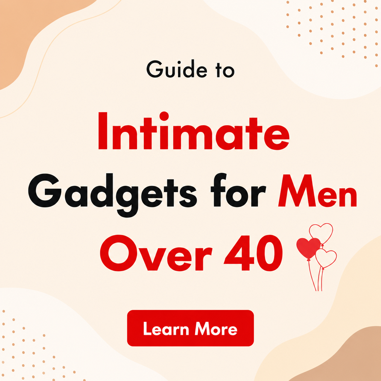 Luxe Market Facebook ad: Cool Gadgets for Men