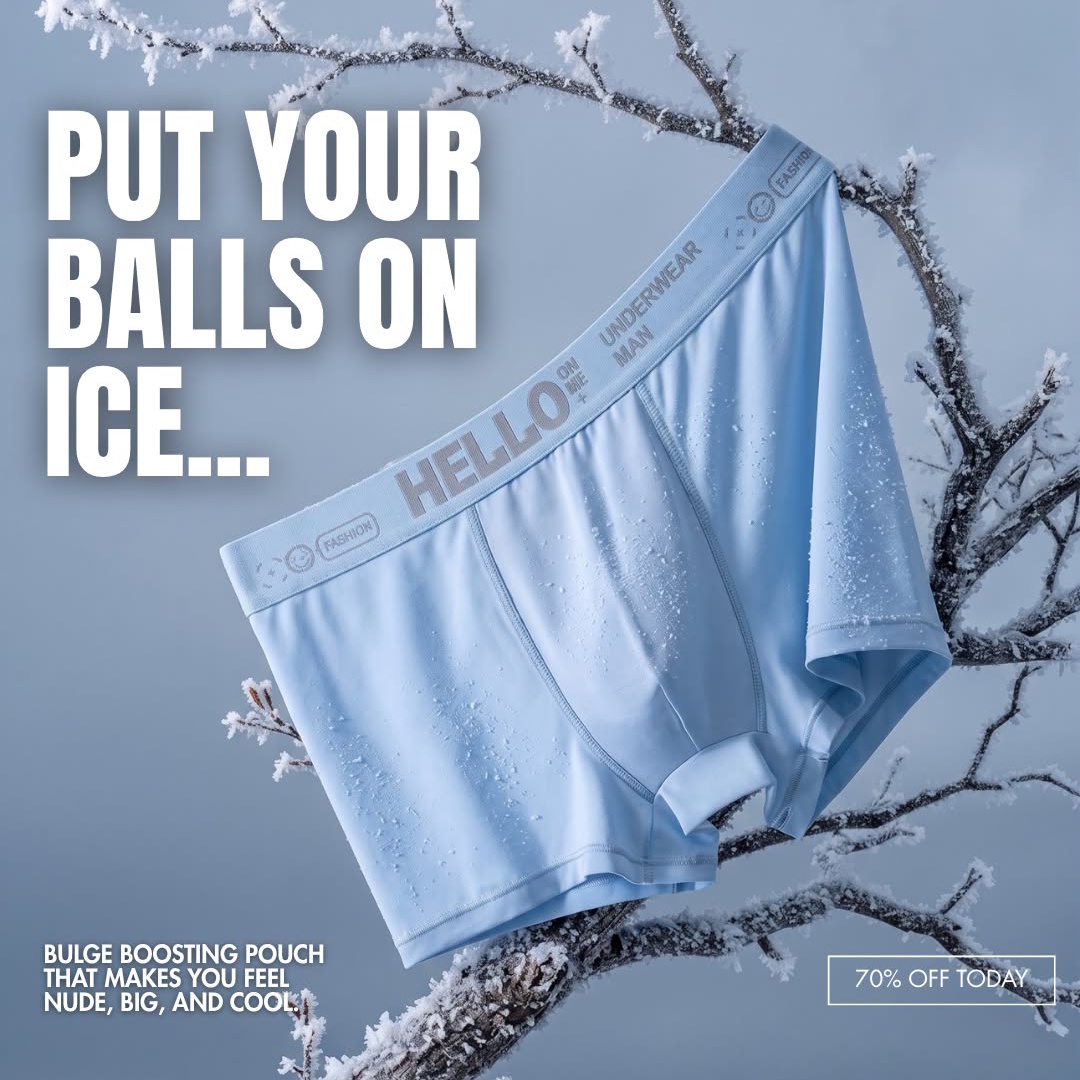 HELLO - The Only Underwear You'll Ever Need Facebook ad