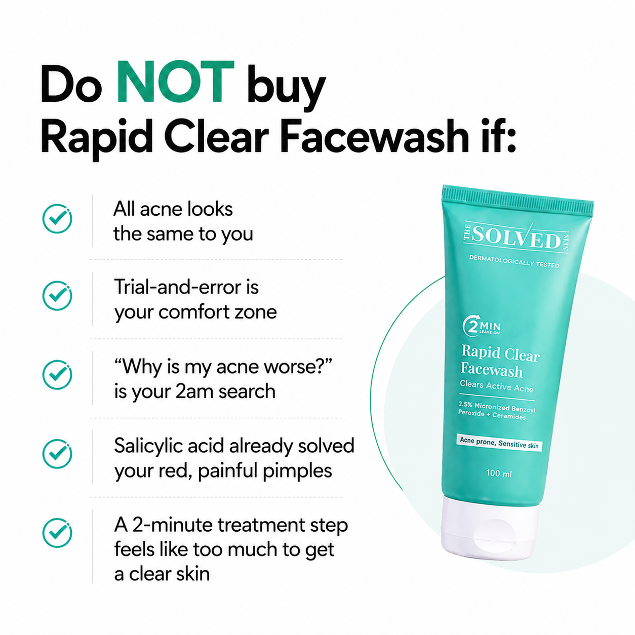 The Solved Skin India Facebook ad from May 16, 2026