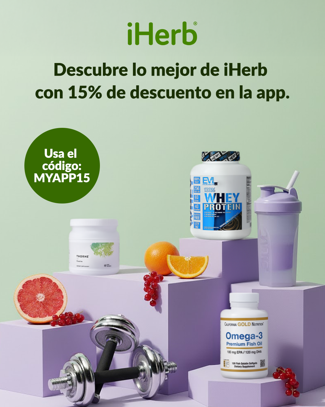 iHerb.com Spanish Facebook ad