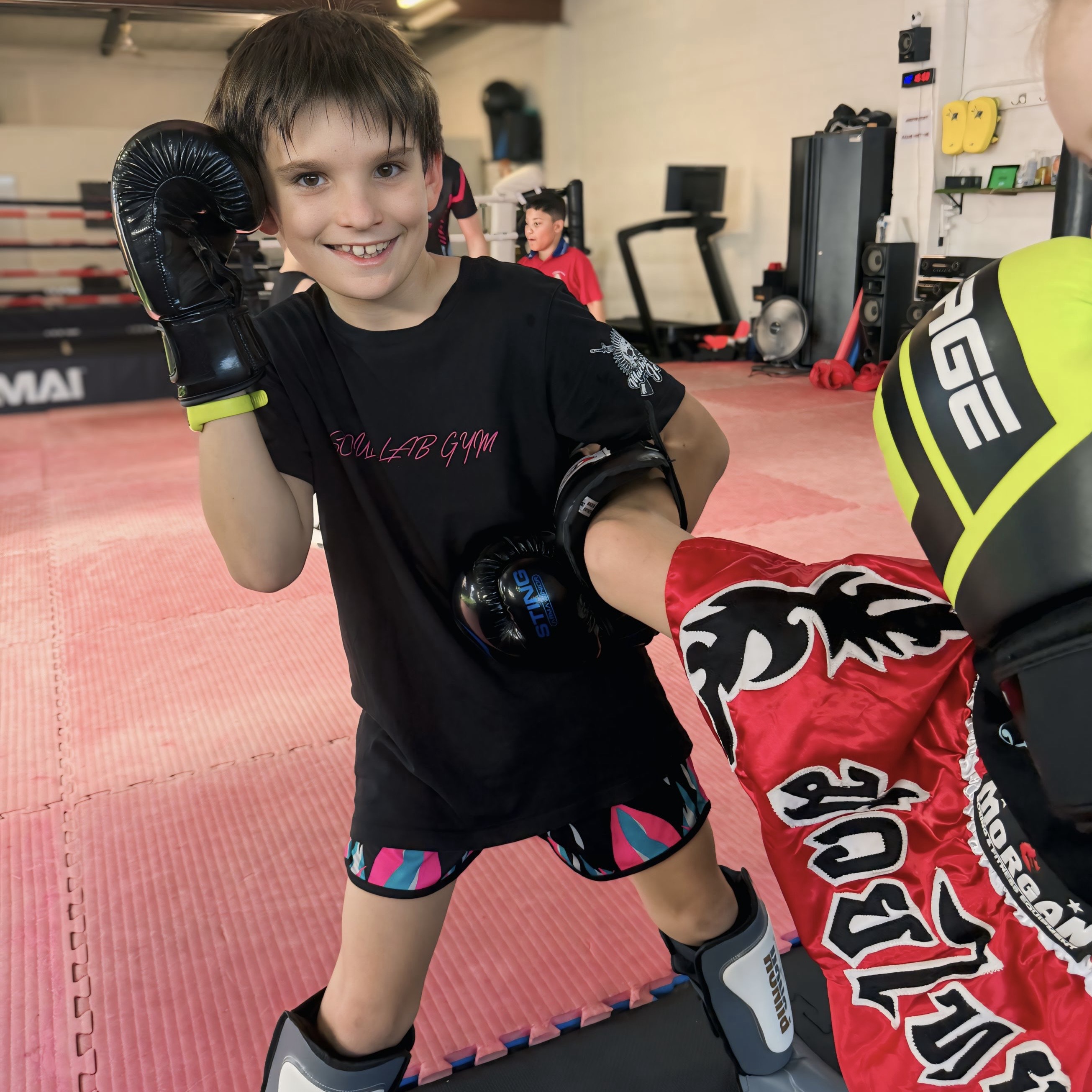 Soul Lab Gym Facebook ad: Free Kids Martial Arts Class!