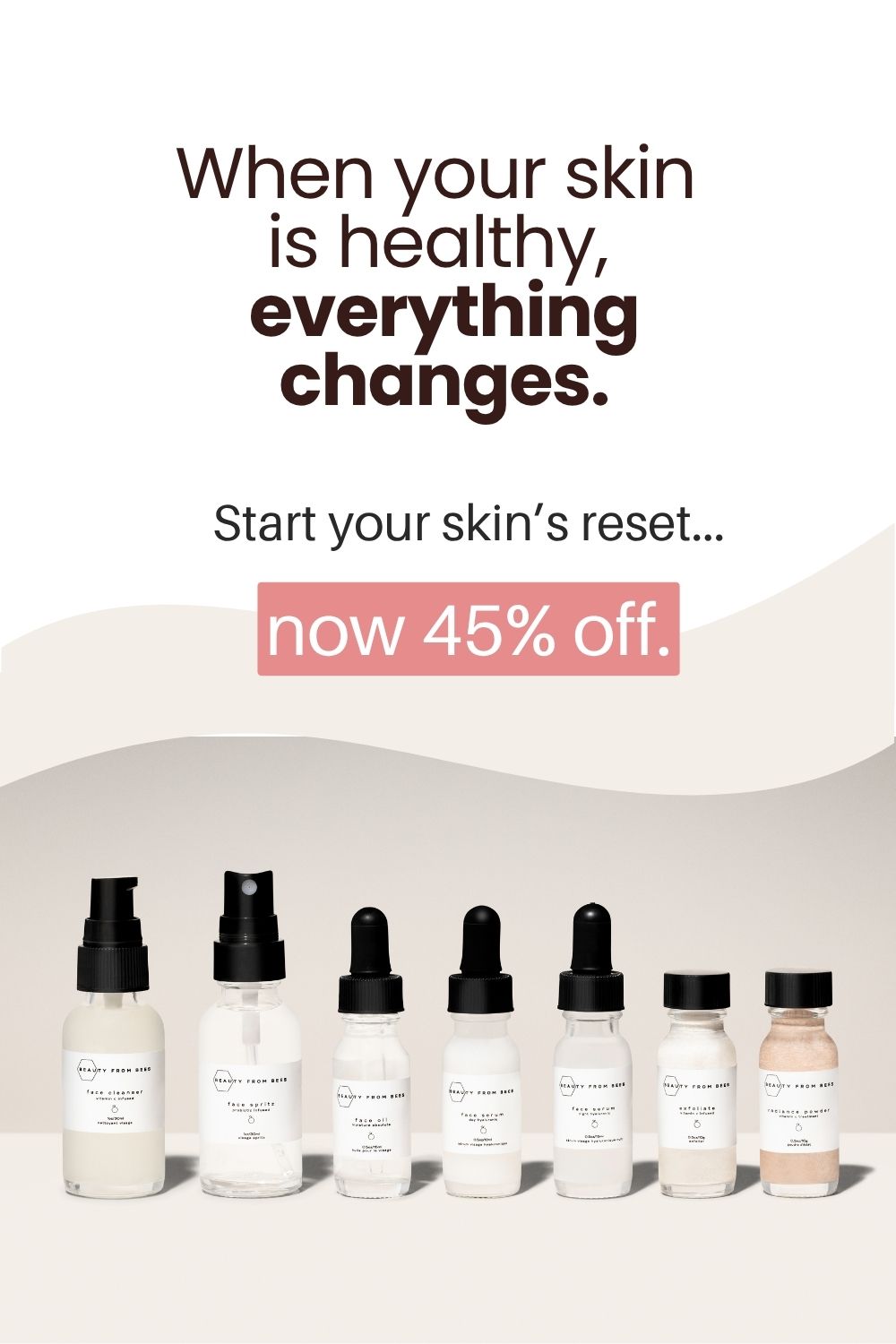 Beauty From Bees Facebook ad