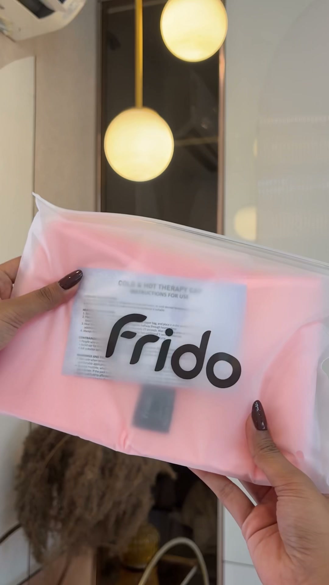 Frido Facebook ad: Frido Cold Hot Therapy Cap