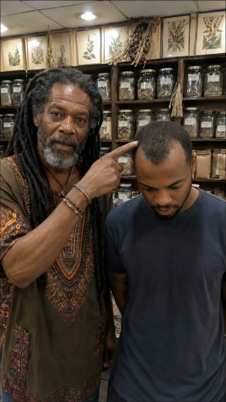 Rennora Beauty Facebook ad: How Black Men Are Stopping Hair Loss!