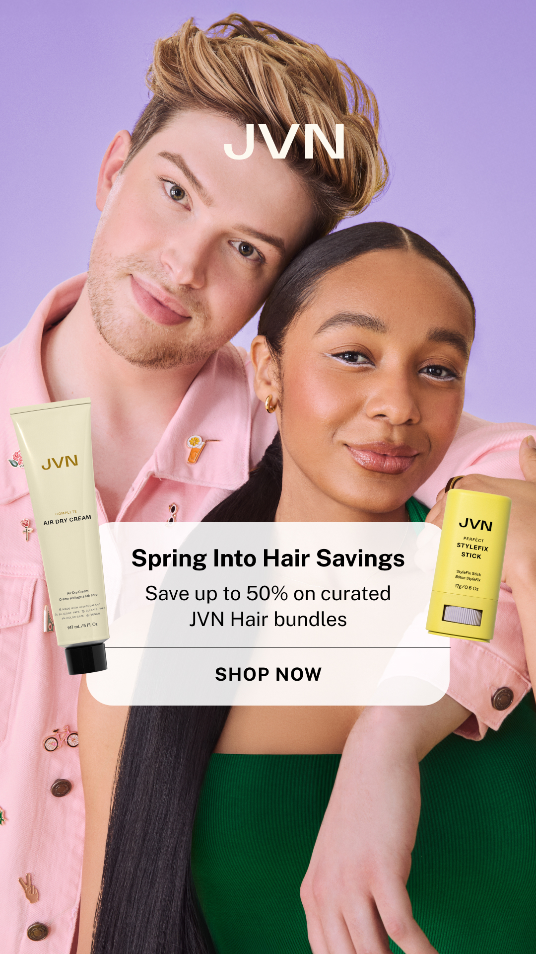JVN Hair Facebook ad