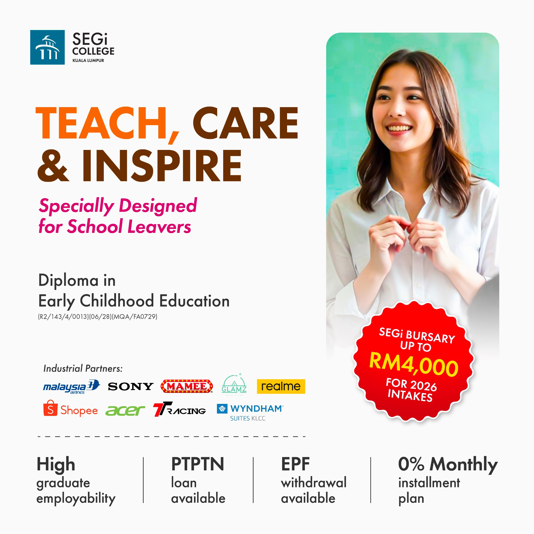 SEGi College Kuala Lumpur Facebook ad