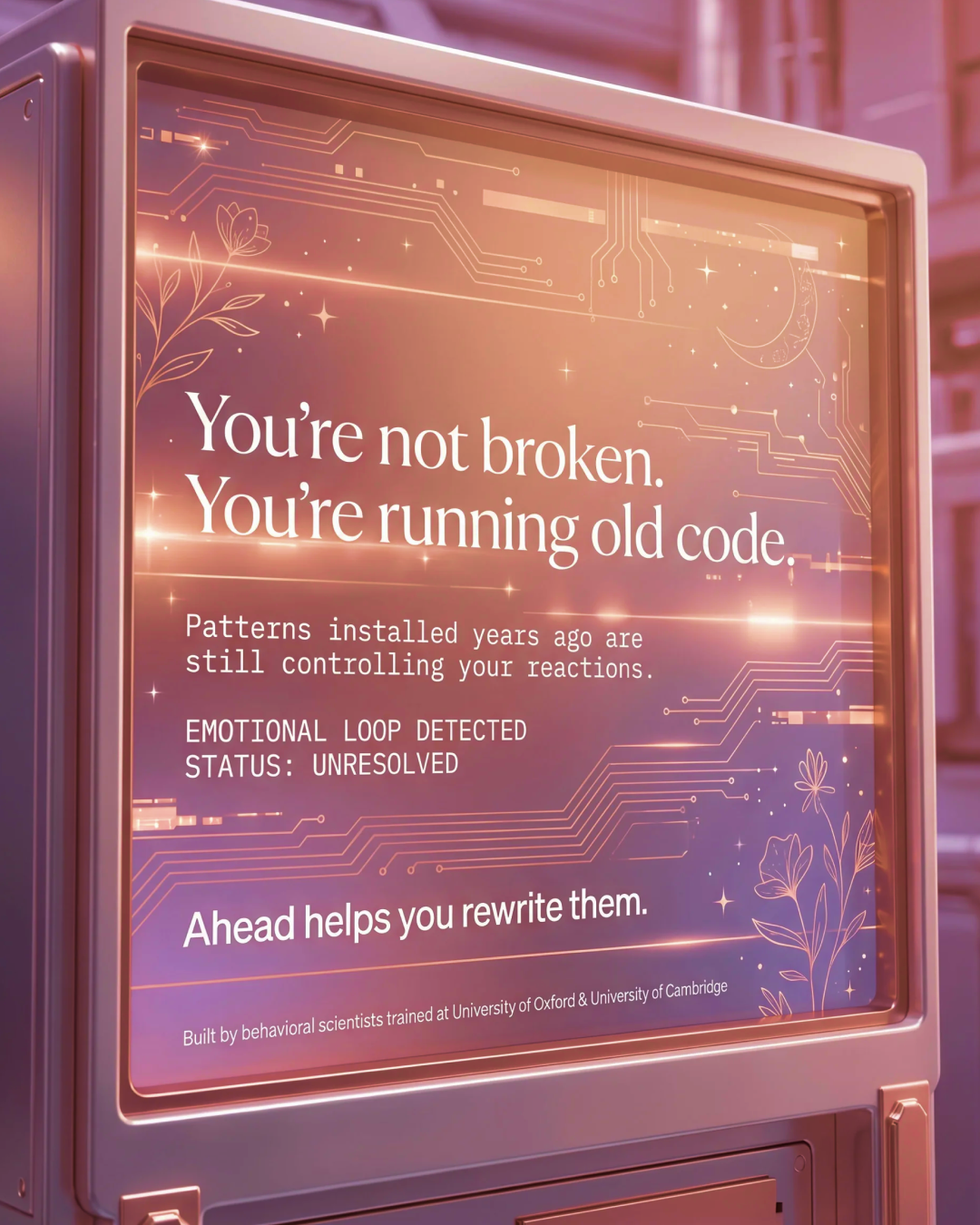 Ahead - Emotions Coach Facebook ad