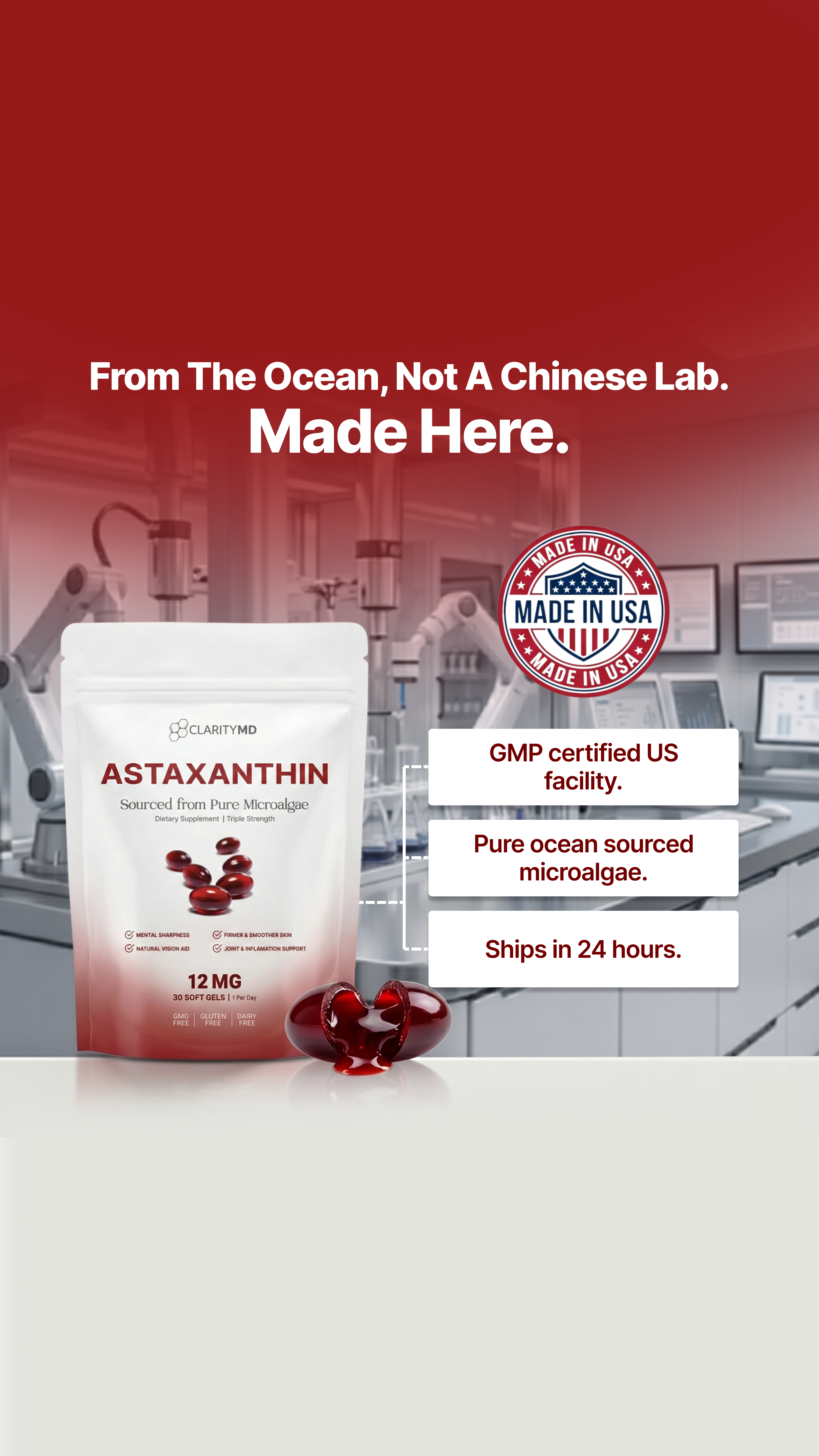 Clarity MD Facebook ad