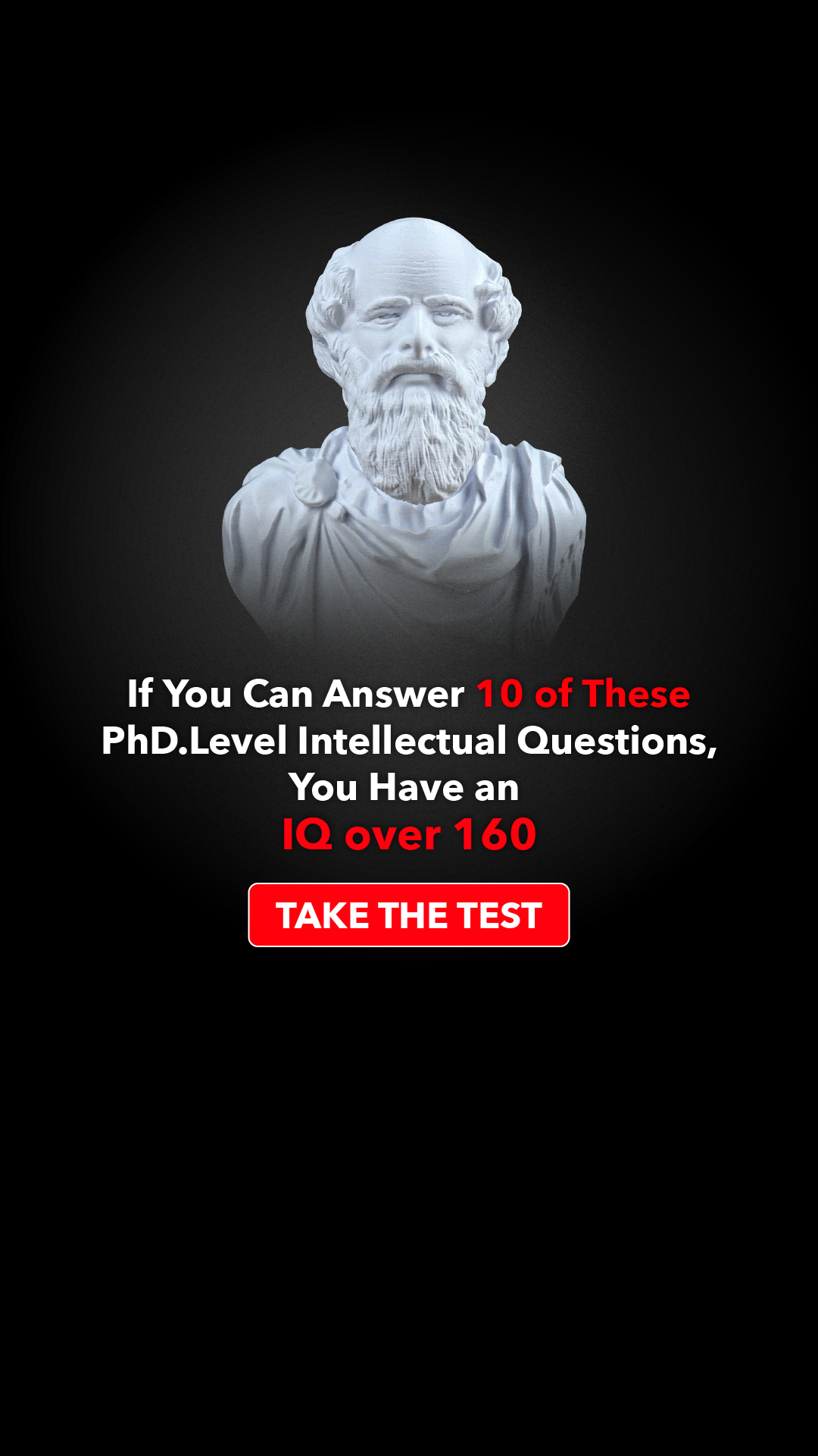 My IQ Facebook ad