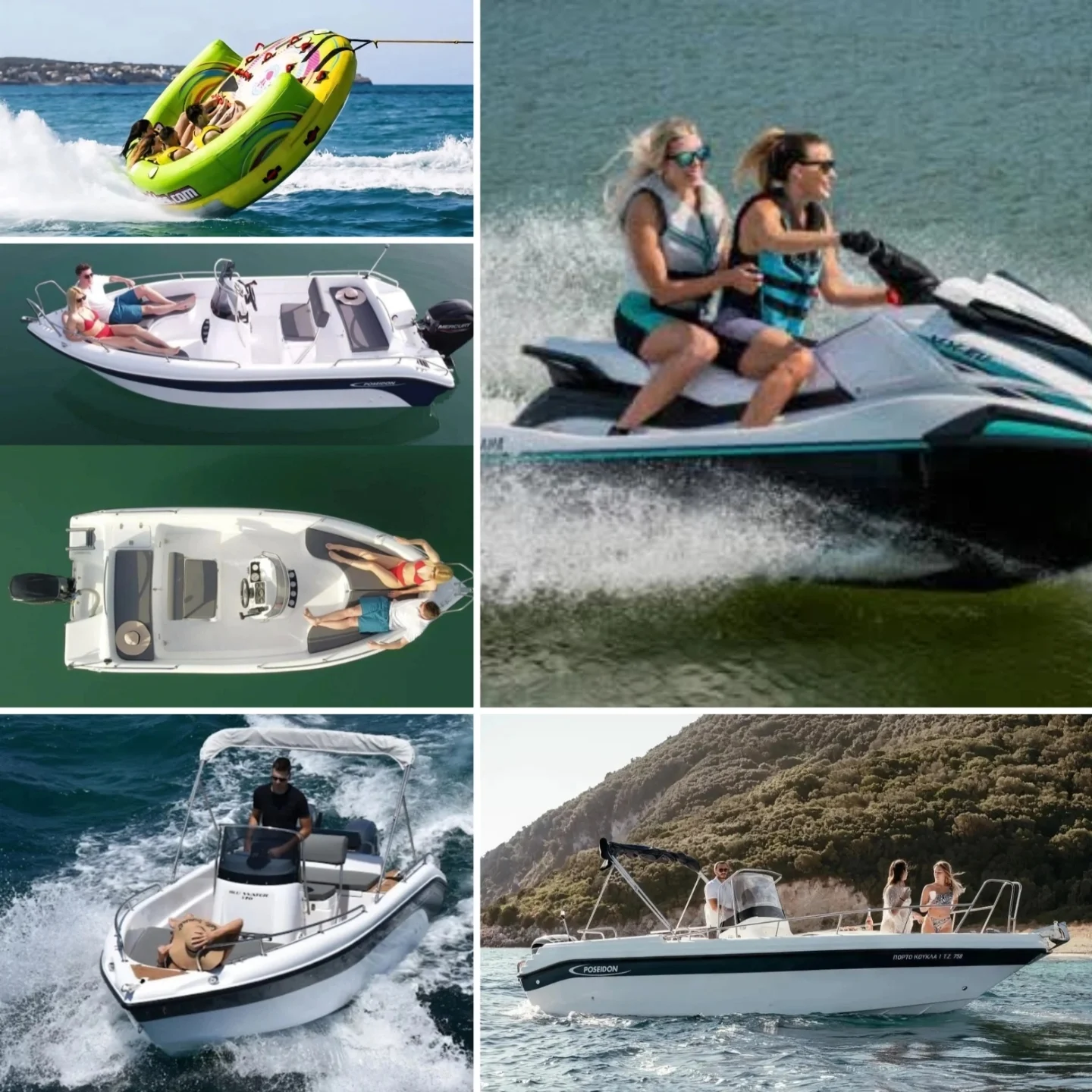 RENT A BOAT & JET SKI AQUA STAR Agia Pelagia Beach Crete Facebook ad: RENT A BOAT-JET SKI CRETE