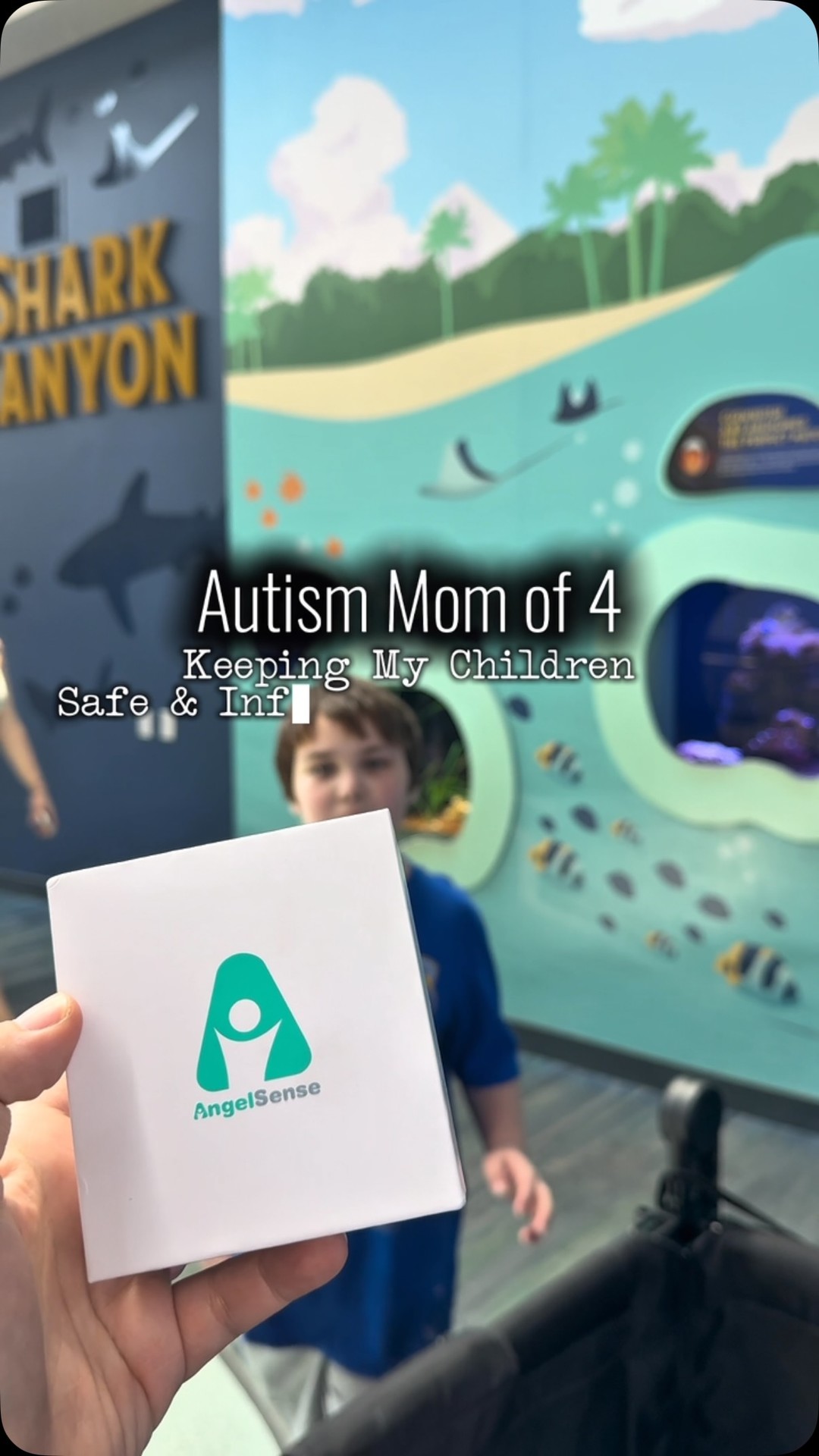 asdmama1017 Facebook ad: As an autism family, We love how @angelsensefamily…