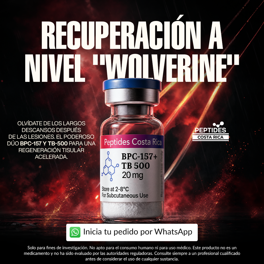 Research Peptide Center Costa Rica Facebook ad