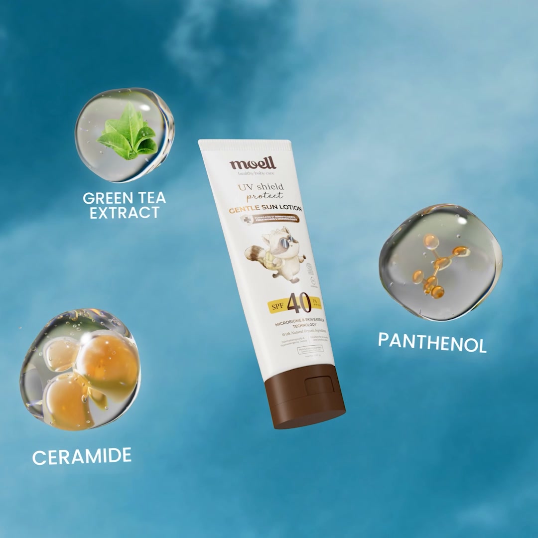 Moell.id Facebook ad: Main Seru Tanpa Takut Matahari Checkout Moell Sun Lotion…