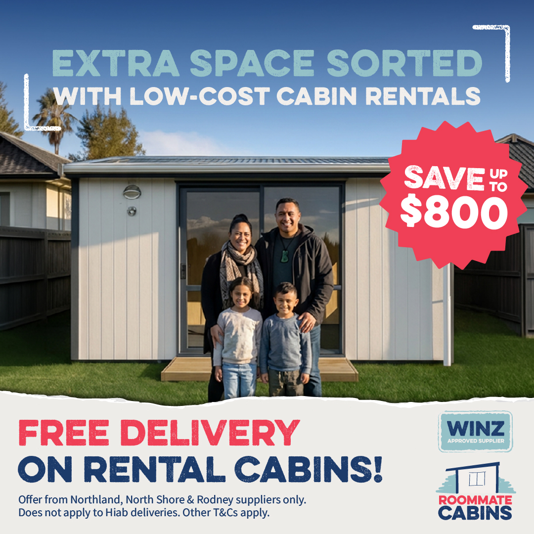 RoomMate Cabins Facebook ad