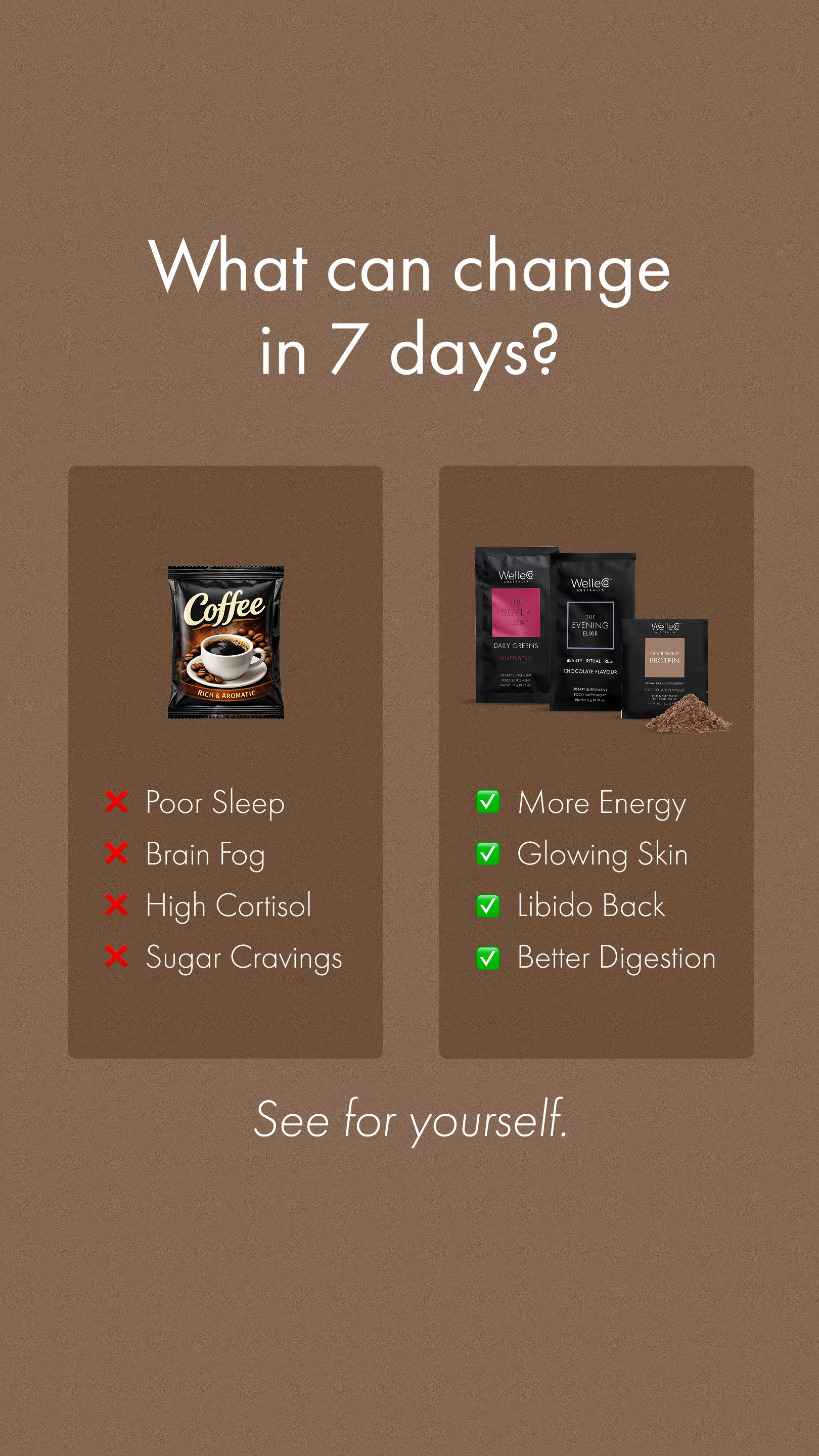 WelleCo Facebook ad