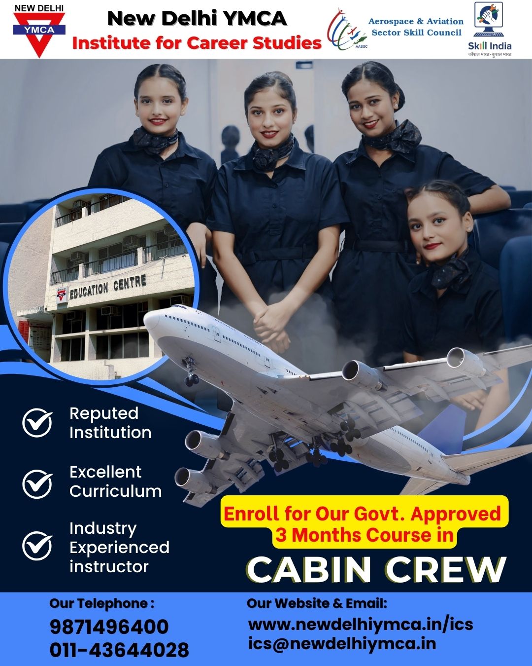 New Delhi YMCA Facebook ad