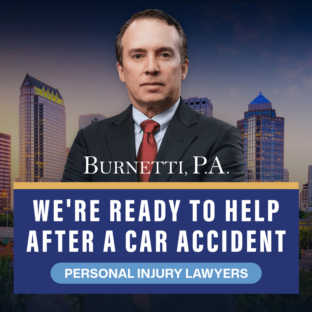 Burnetti, P.A. Facebook ad: No Fees or Costs Until We Win