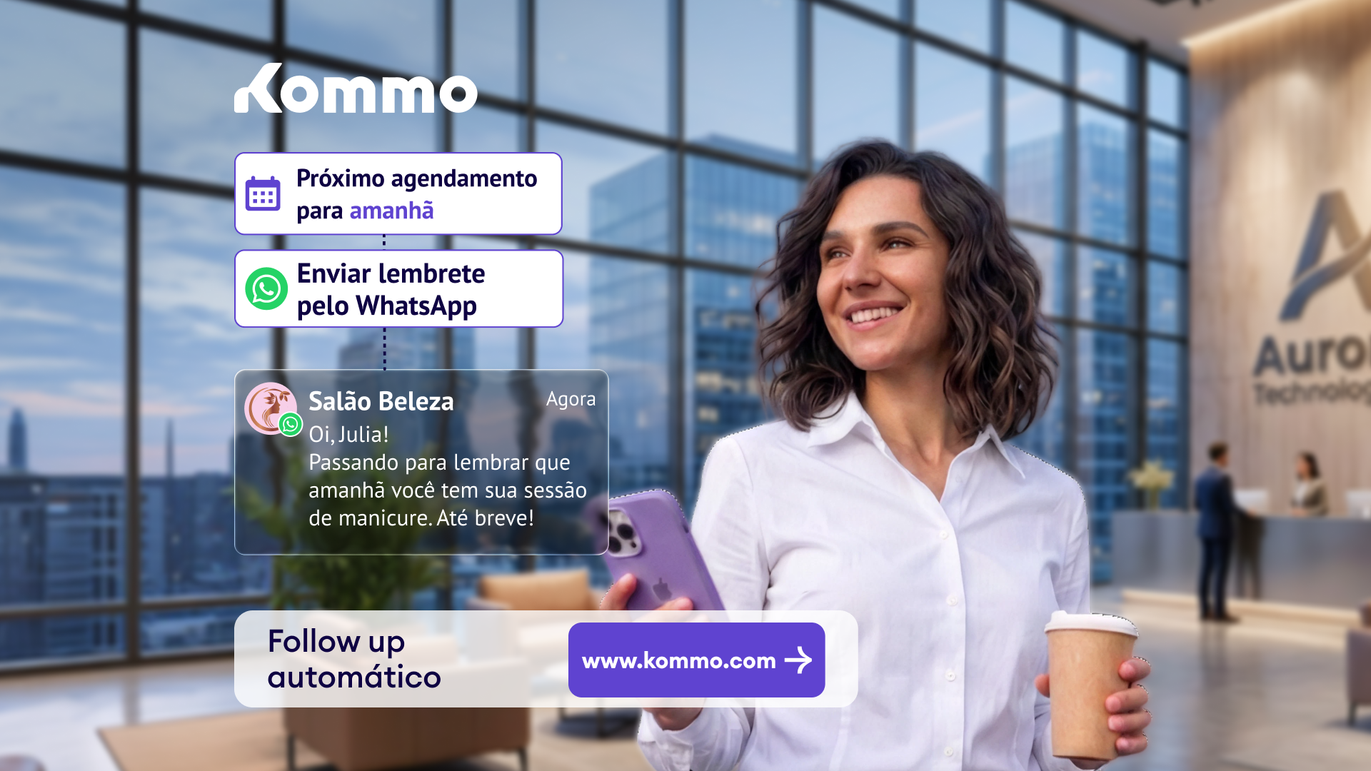Kommo Brasil Facebook ad
