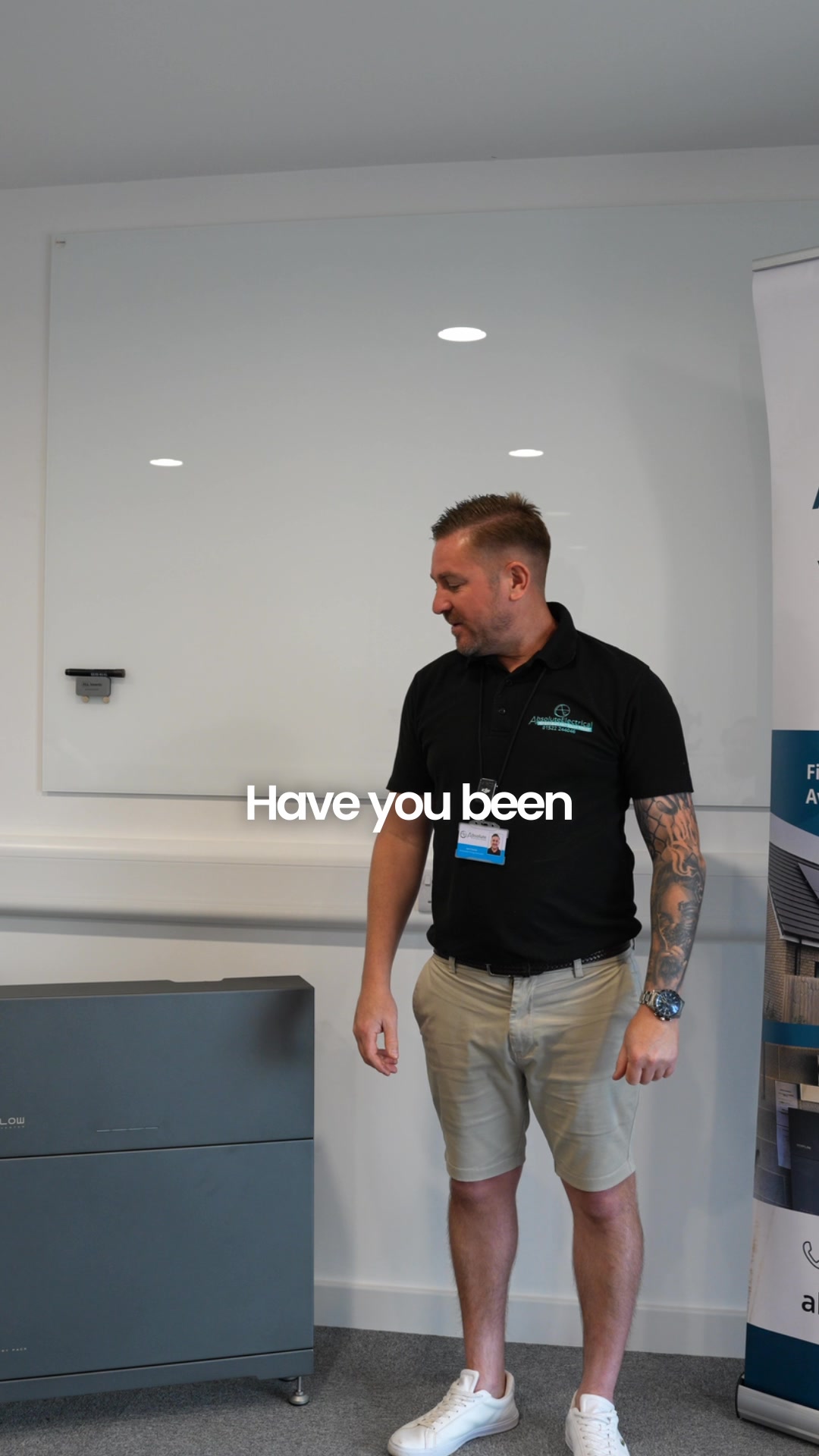 Absolute Electrical Lincoln LTD Facebook ad: Arrange A Solar & Battery Quote!