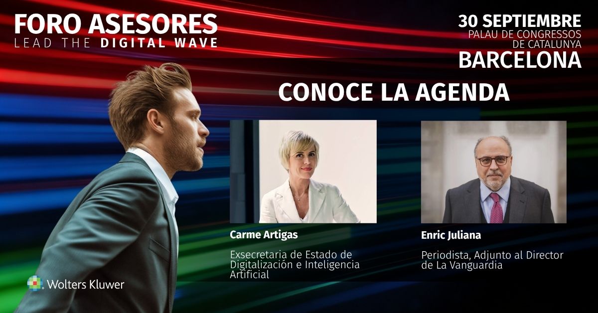 Wolters Kluwer Tax & Accounting España Facebook ad: Foro Asesores Barcelona ¡Inscríbete ya!