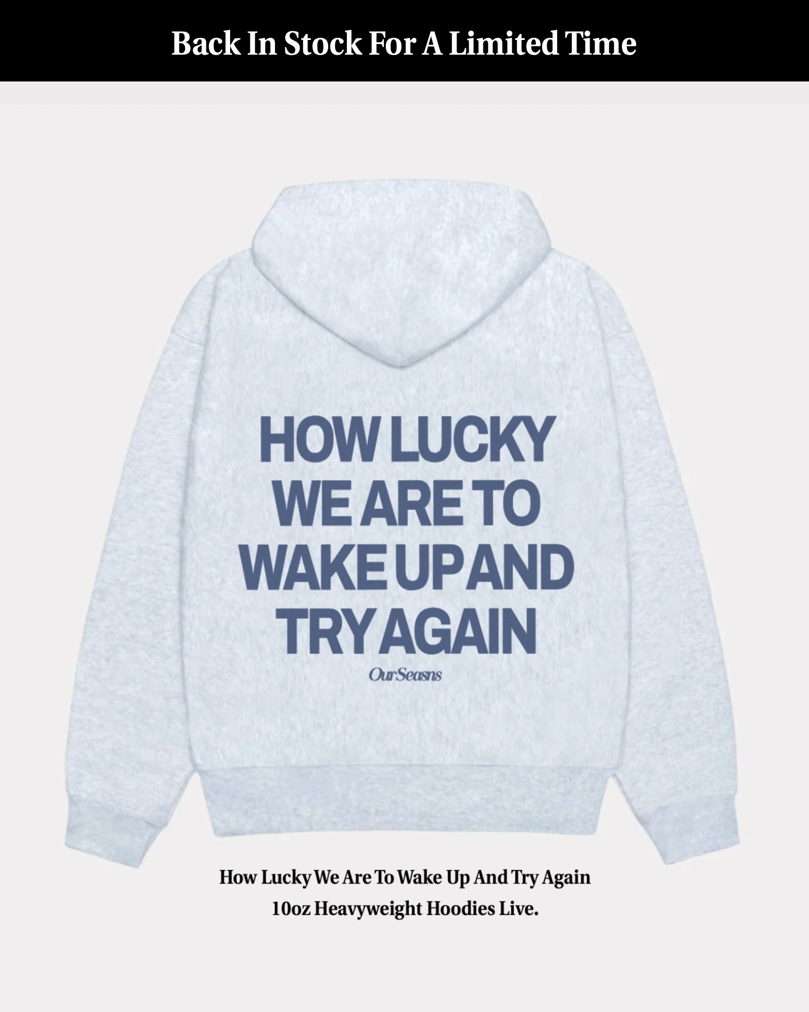 OurSeasns Facebook ad