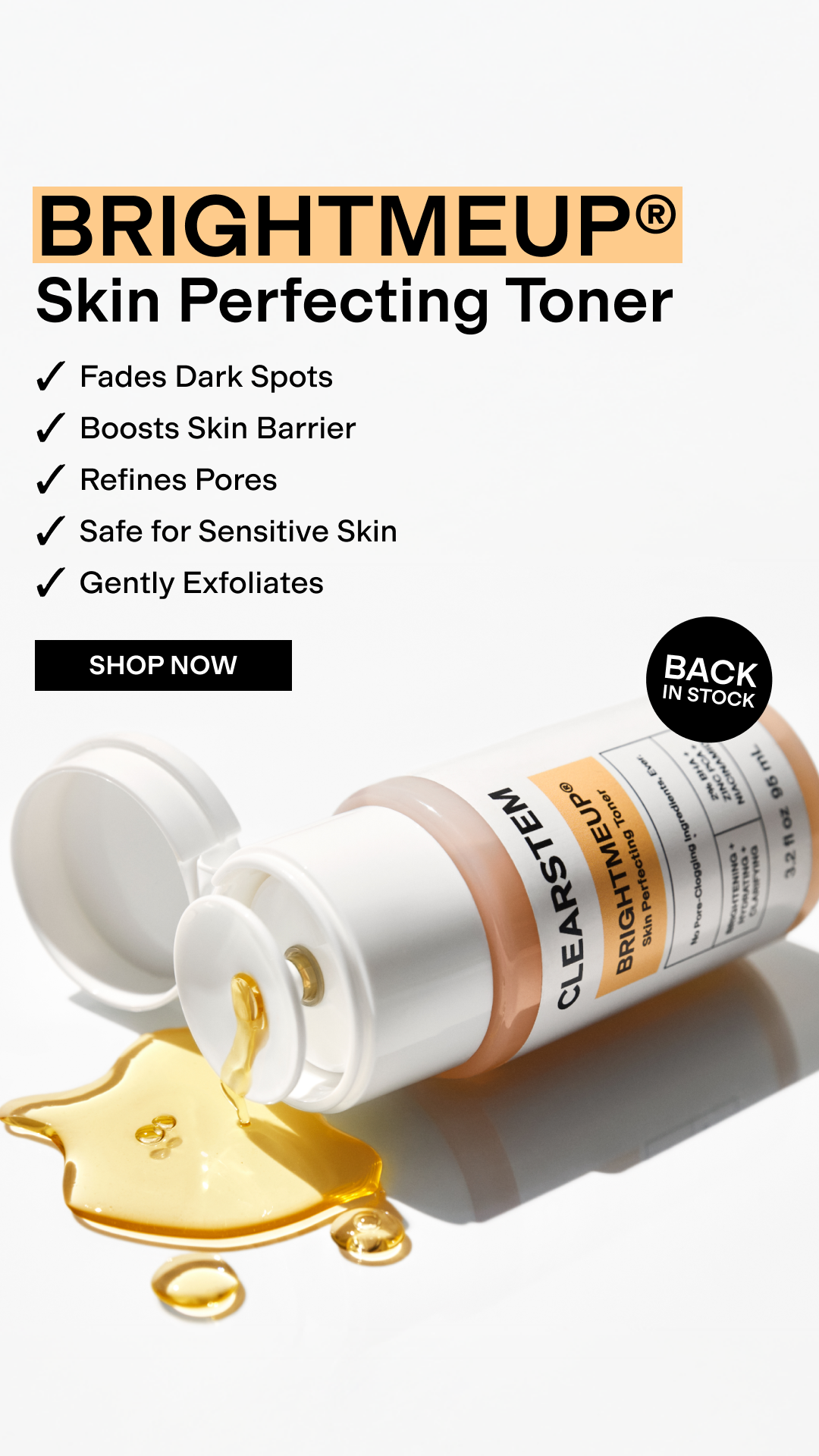 CLEARSTEM Skincare Facebook ad