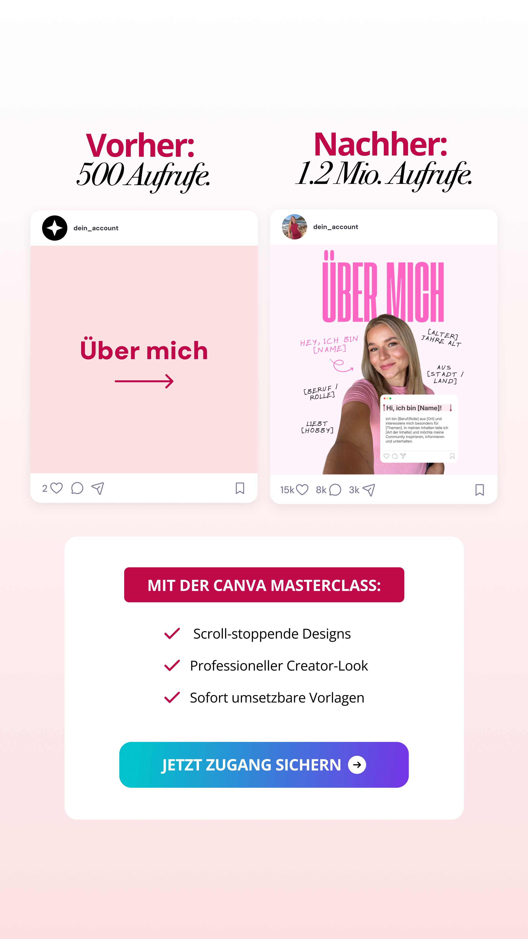Alinas Creator Club Facebook ad