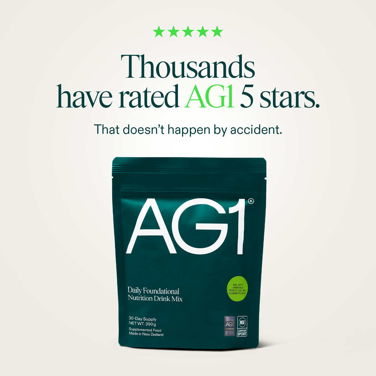 AG1 by Athletic Greens Facebook ad