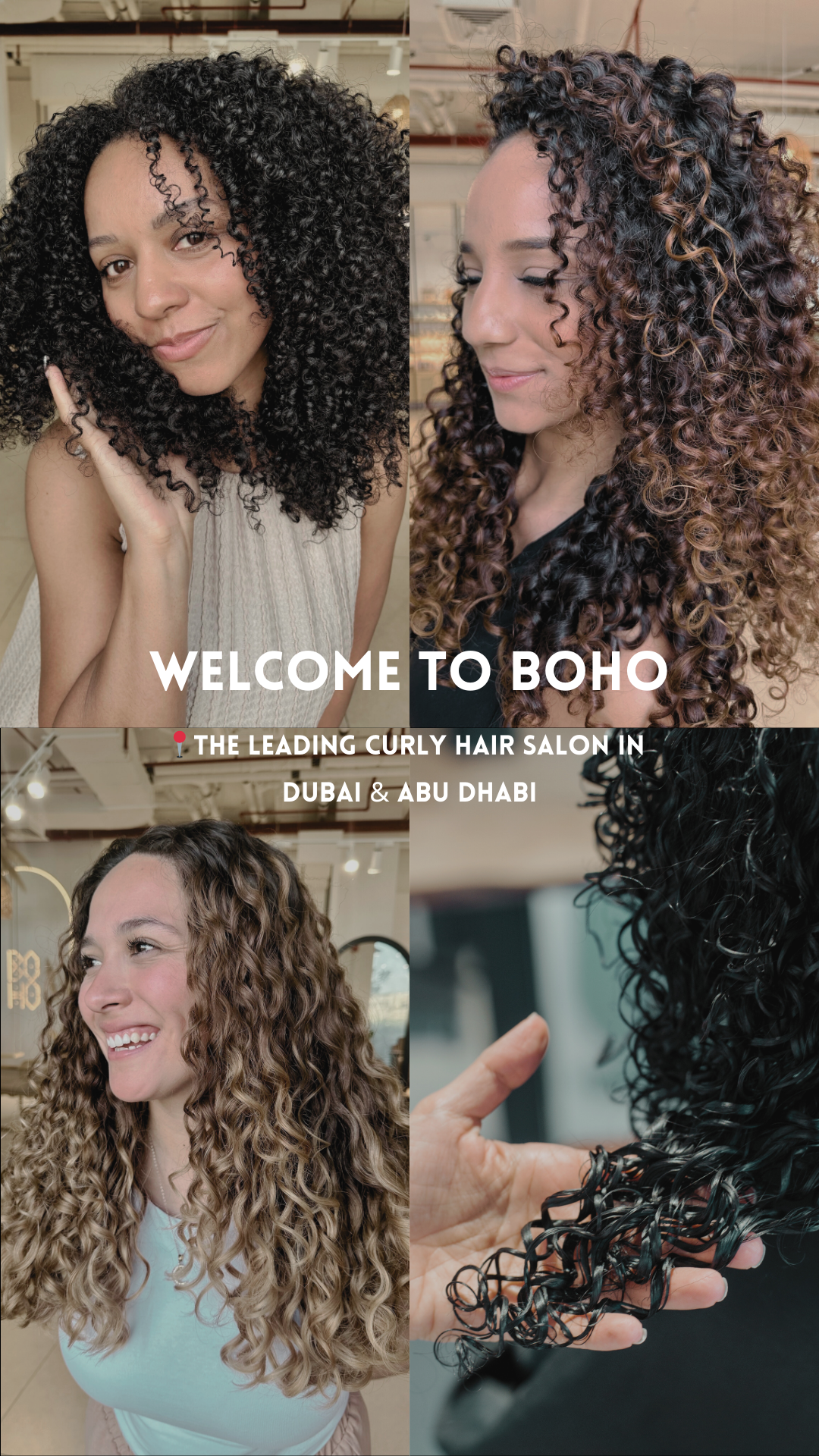Boho Salon Facebook ad