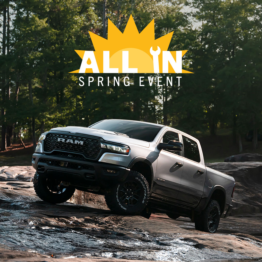 Ram Trucks Canada Facebook ad: Make sure your truck is spring-ready with up…
