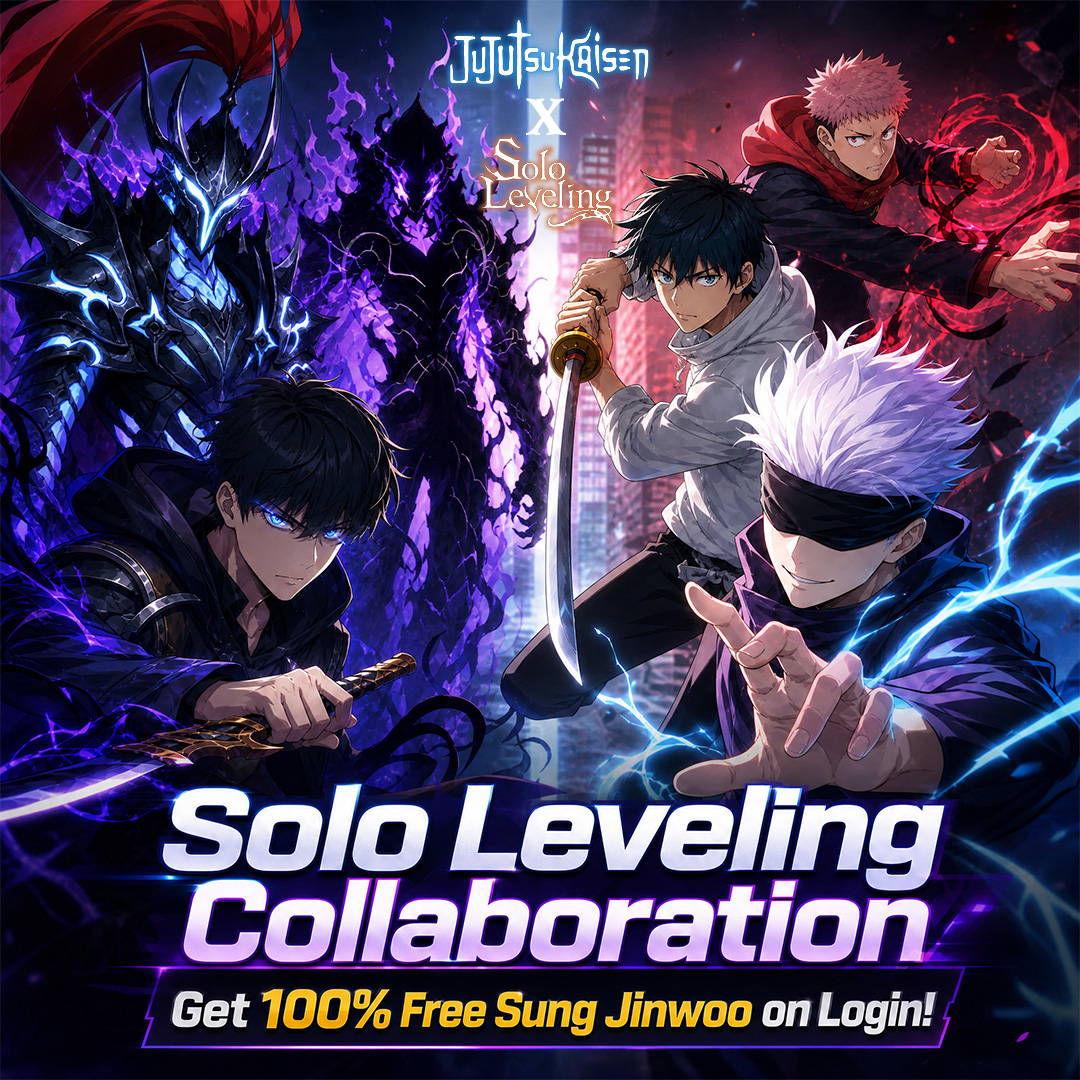 JJK JAVA Facebook ad: No gimmicks, real 3000 free pulls when you log in