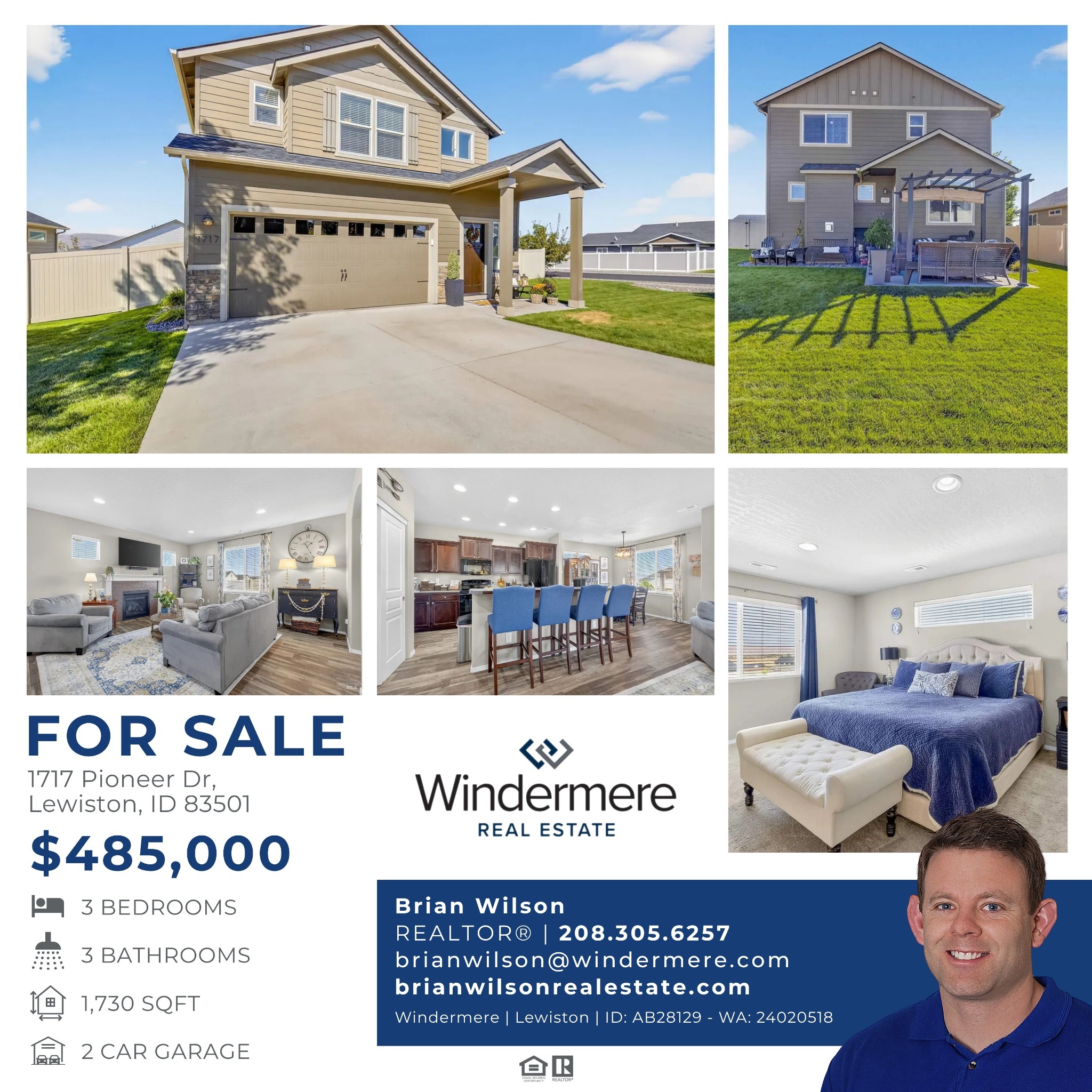 Brian Wilson Windermere Lewiston Facebook ad: Lewiston Real Estate | Brian Wilson