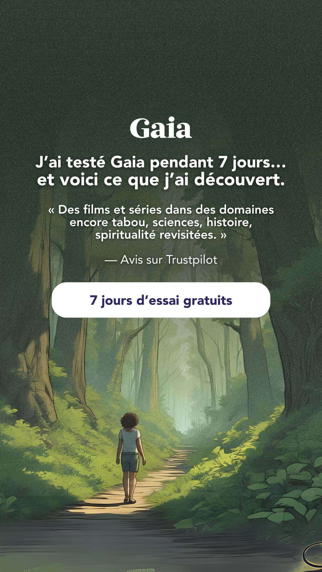 Nous Sommes Gaia Facebook ad