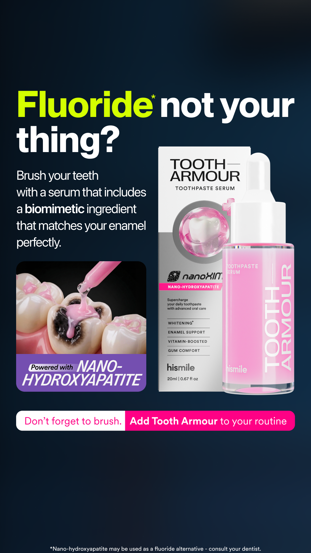 Hismile Facebook ad