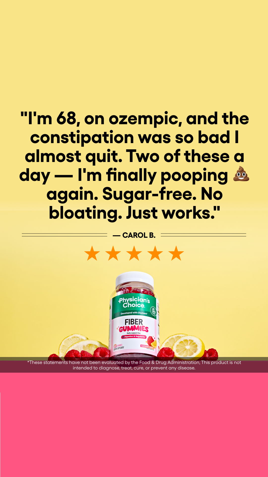 Physician's Choice Facebook ad