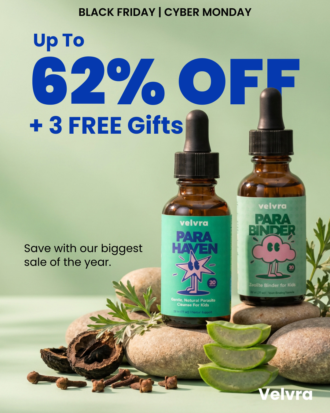 Velvra Wellness Facebook ad