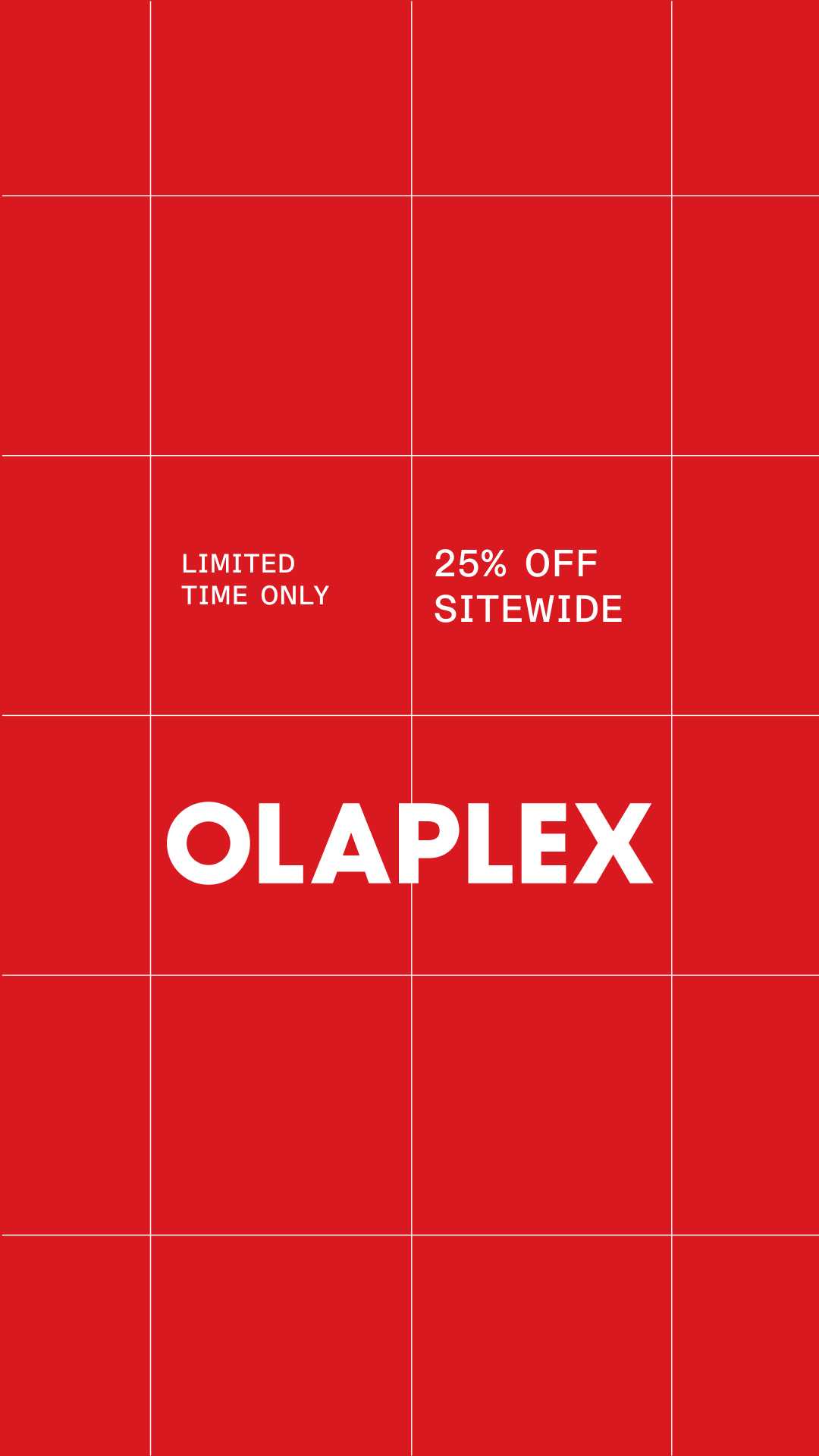 Olaplex Facebook ad
