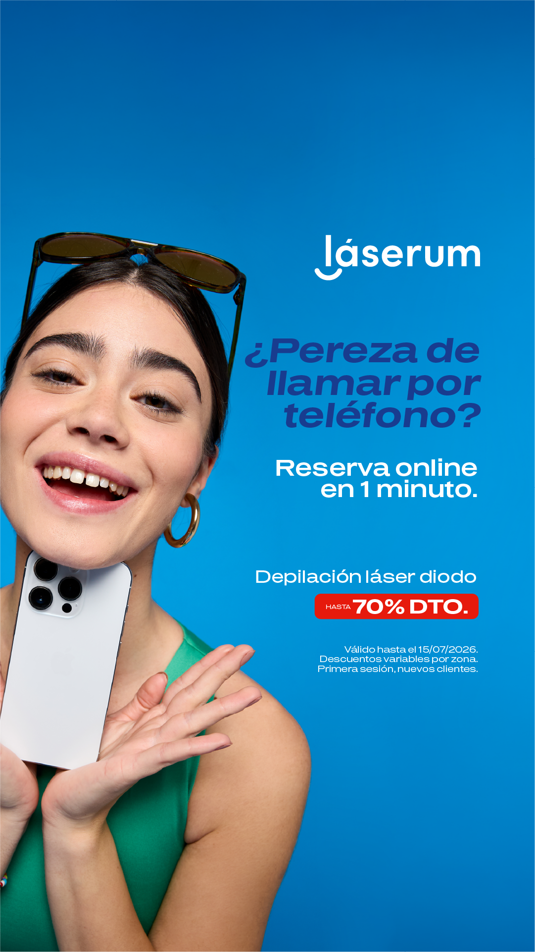 Láserum Facebook ad